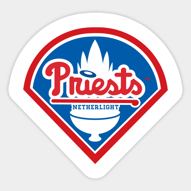 Priests - WoW Baseball Sticker by dcmjs